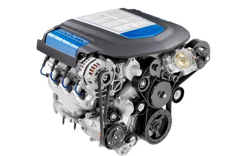 LS9 supercharged 6.2 Litre V-8 engine