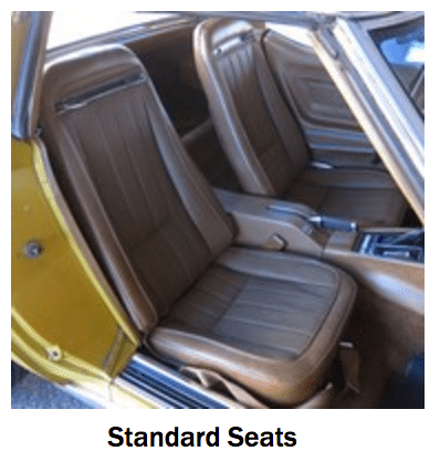 1971 Corvette Seats