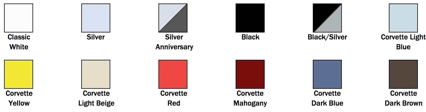 1978 Corvette Colors