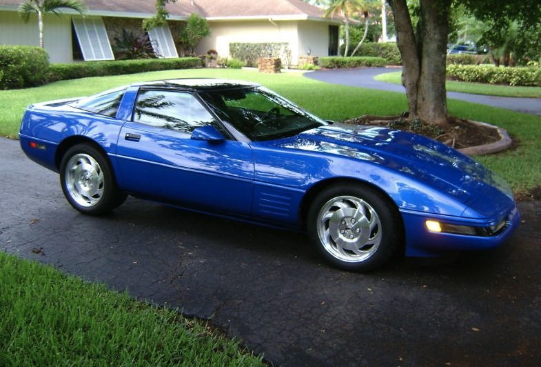 1994 Corvette in Admiral Blue