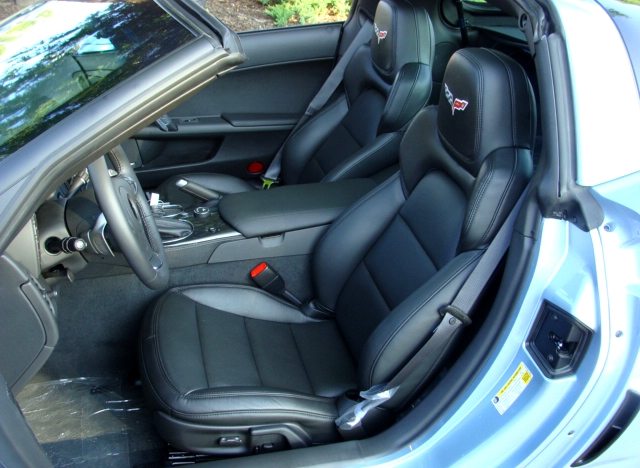 The 2012 Corvette received a new seat design, which provided greater lateral support to drivers.