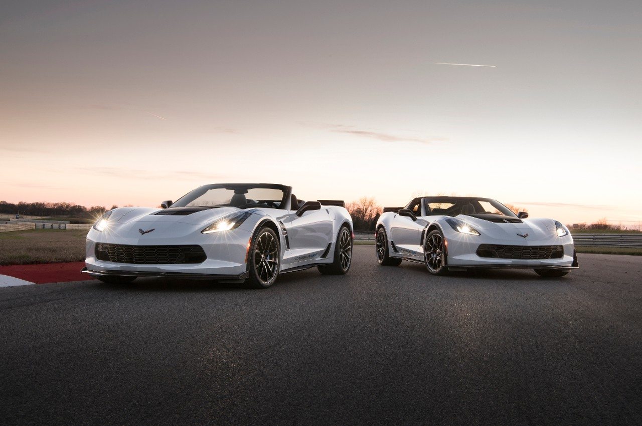The Carbon 65 Edition Corvette will be available with the Grand Sport 3LT and the Z06 3LZ packages.