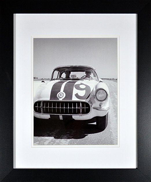 Best Corvette Artworks For Your Man Cave - Framed Historic C1 Corvette Racing Picture
