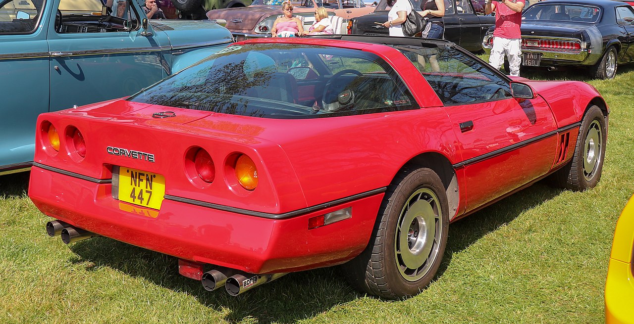 The 1984 Chevrolet Corvette.