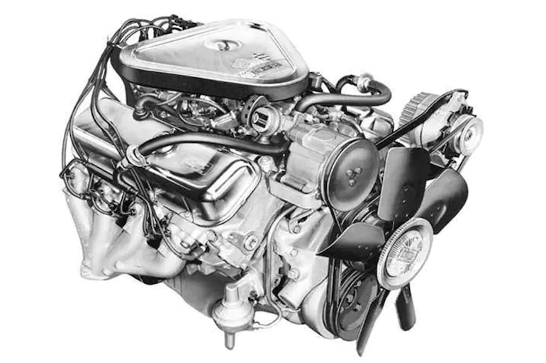 1970 454 Cubic-Inch Big Block Engine