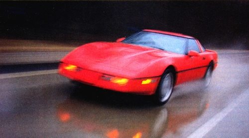 1989 ZR-1 Corvette 