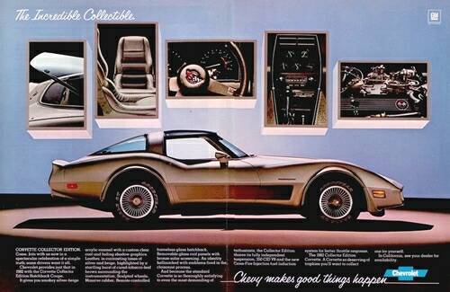 1982 Corvette Ad