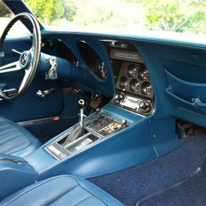 1972 Corvette interior