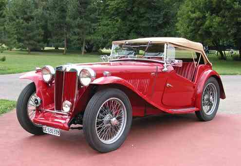 1946 Morris Grate's "TC" Sports Car.