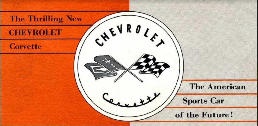 1953 Corvette Dealers Sales Brochure