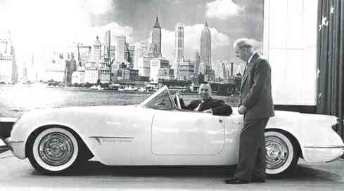 1953 Corvette ad