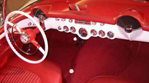 1953 Corvette Interior