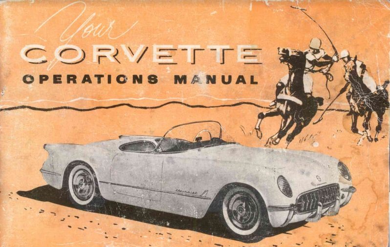 CORVETTE C4 USER MANUAL visual data 5