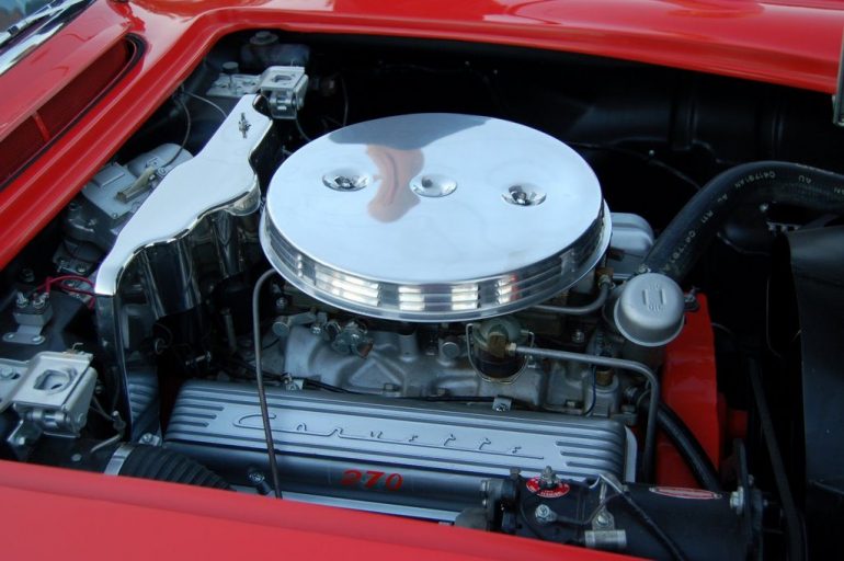 1958 C1 Corvette Engine