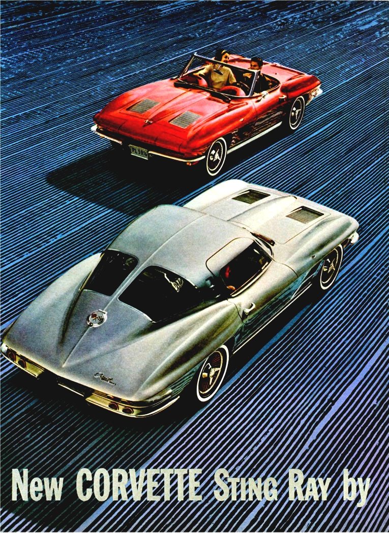 The Inaugural Ad for the 1963 Chevrolet Corvette.
