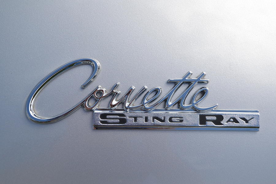 The 1965 Corvette Sting Ray Emblem.