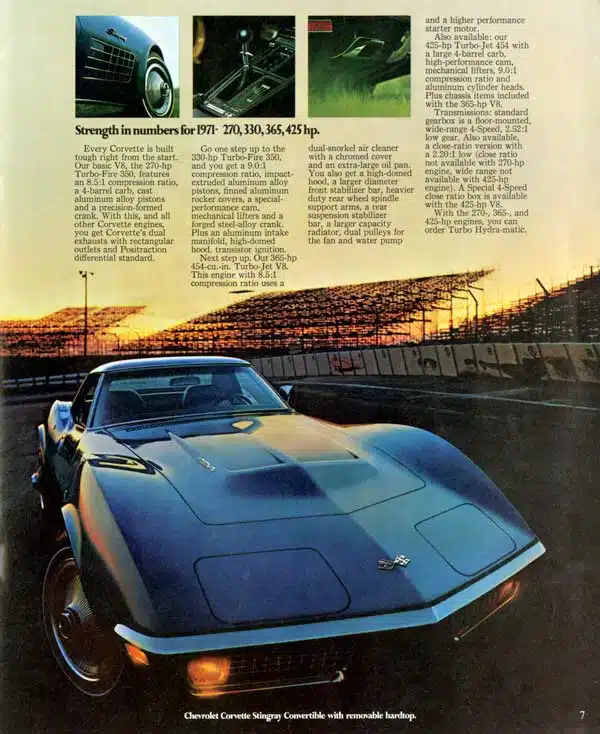 The 1971 Corvette