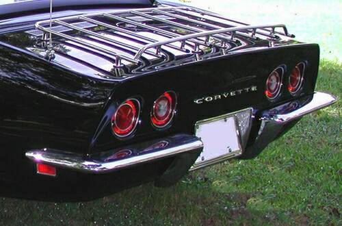 1968 thru 1976 C3 Corvette Rear Deck Grille Astro Ventilation Original Stingray 