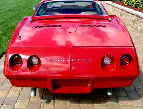 1974 Corvette rear