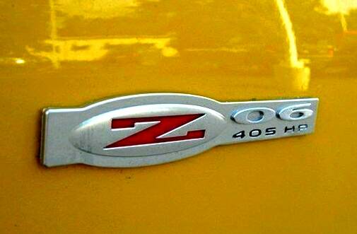 2002 Z06 side emblems