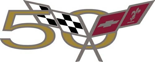 Corvette "50th Anniversary" Logo