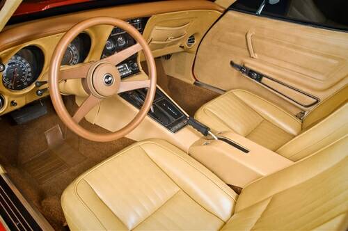 1976 Corvette interior
