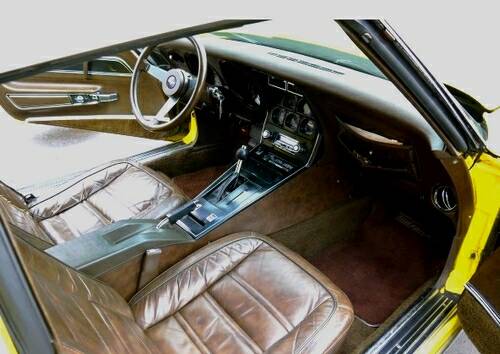 1977 Corvette Interior