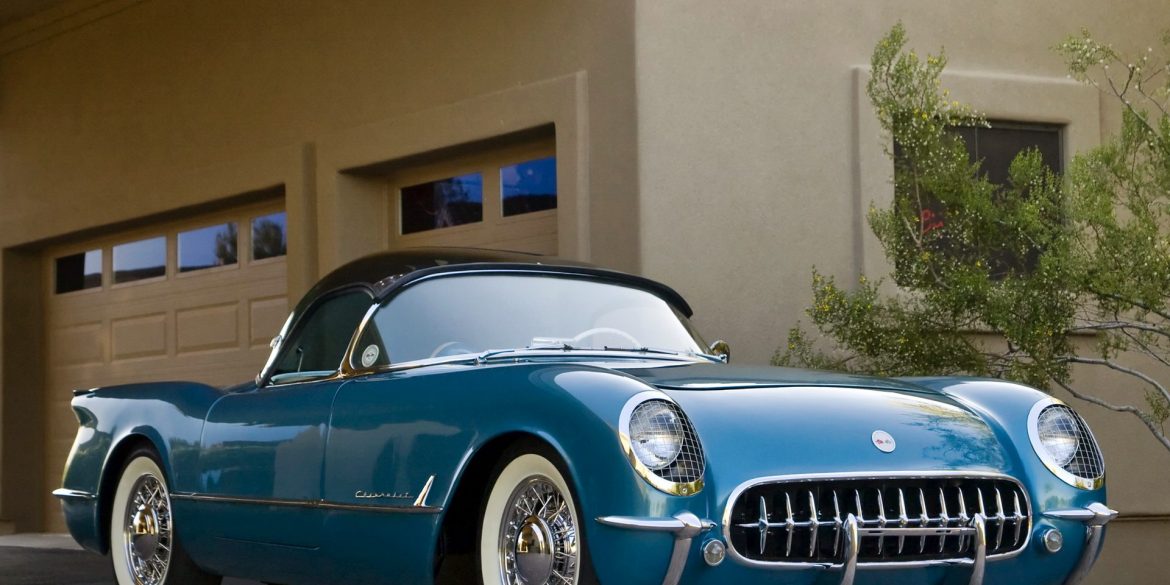 1954 C1 Corvette Blue