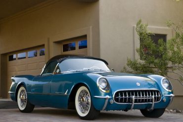 1954 C1 Corvette Blue