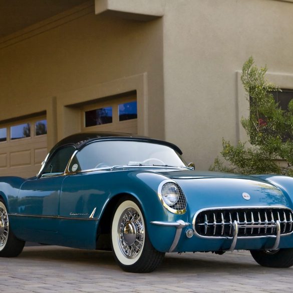 1954 C1 Corvette Blue