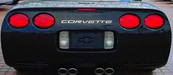 1997 Corvette Rear