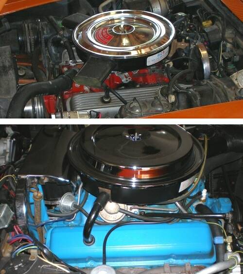 1977 Corvette Engine
