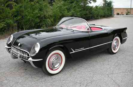 1954 Corvette Black