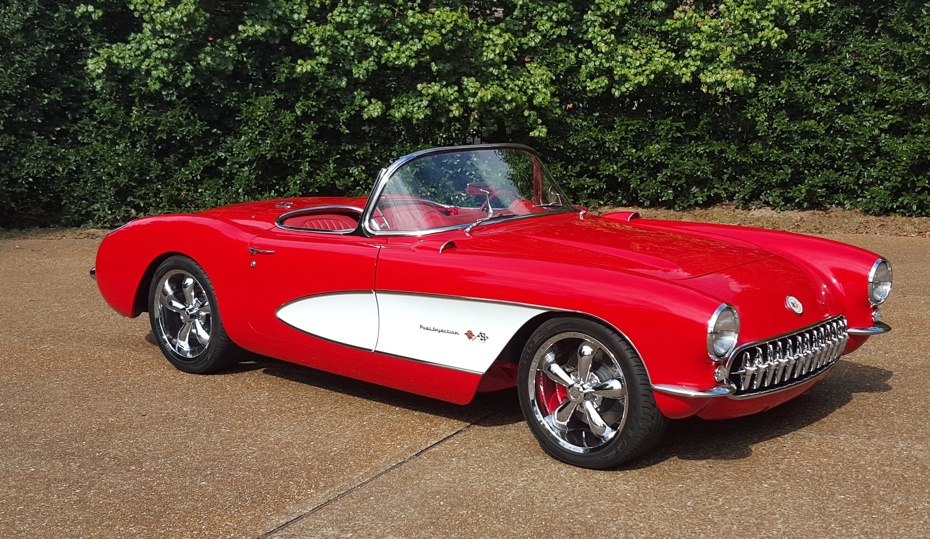 1956 chevy corvette split window