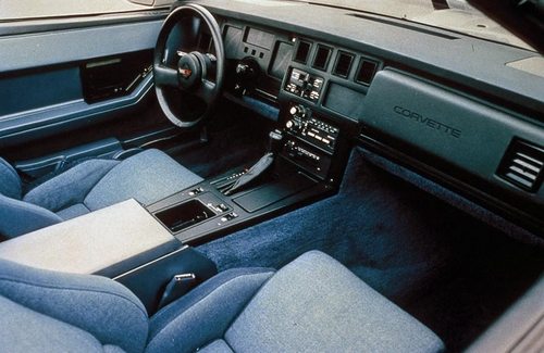 1984 Corvette Interior