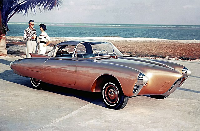 The Oldsmobile "Golden Rocket" Concept Car