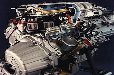 Engine Cutaway Corvette