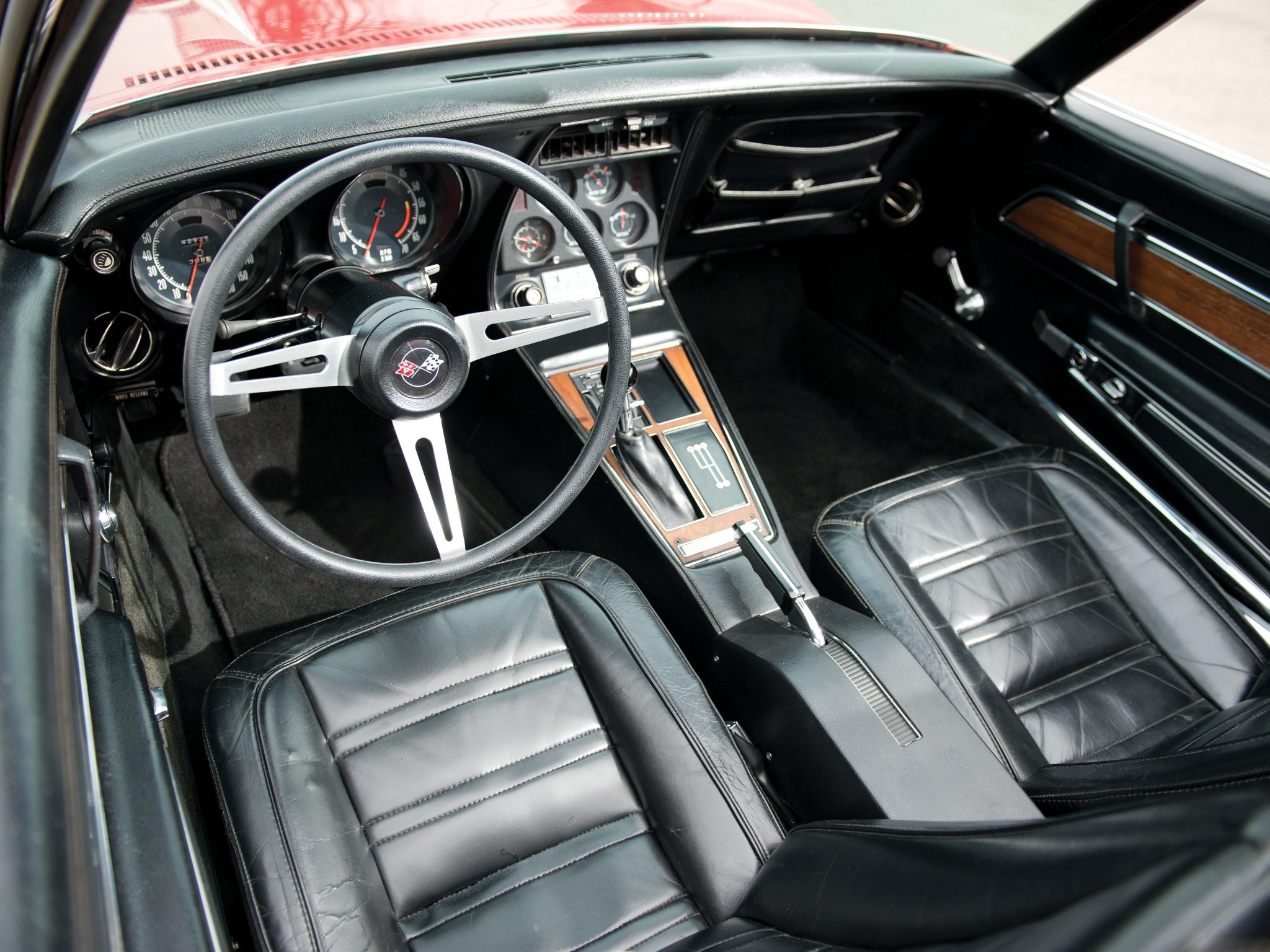 1973 Corvette interior