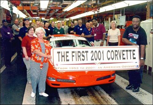 First 2001 Chevy Corvette