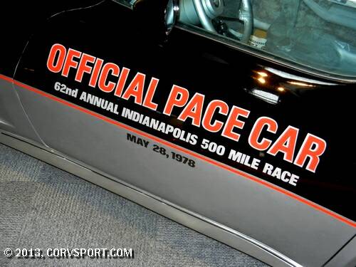 1978 Corvettes Pace Car Replicas