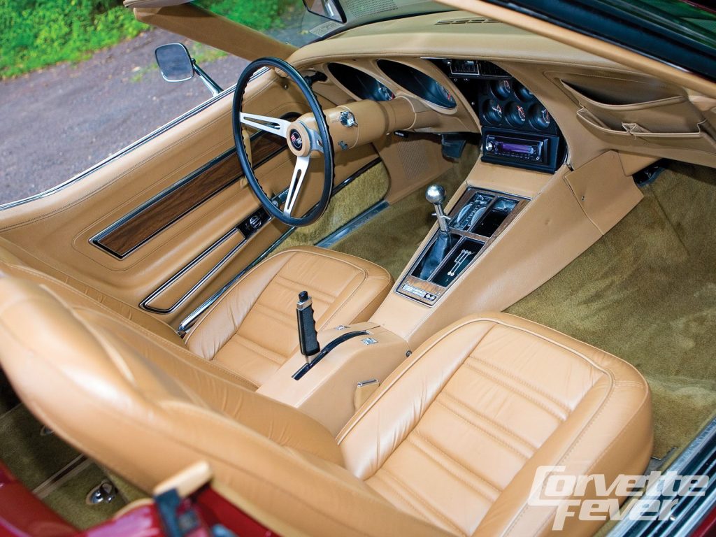 1973 Corvette interior