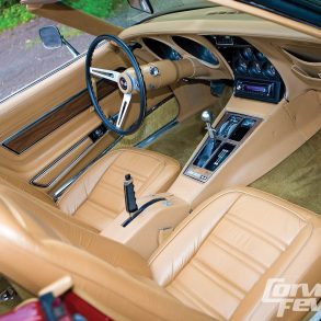 1973 Corvette interior