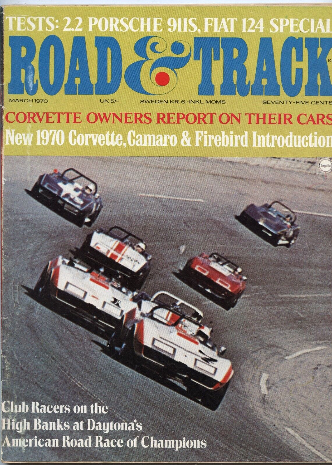 Road & Track Magazine, March, 1970.