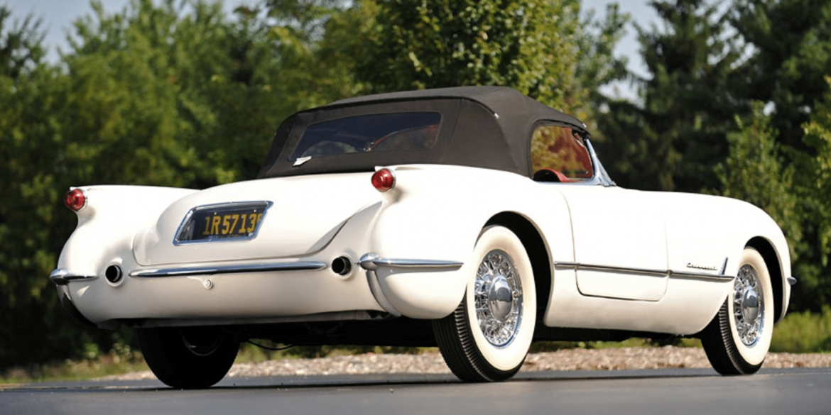 1953 C1 Corvette Back