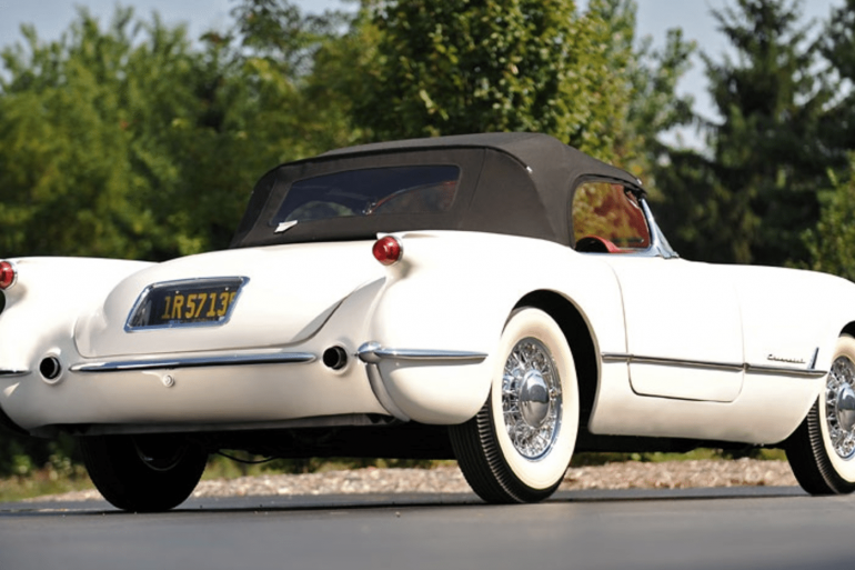 1953 C1 Corvette Back