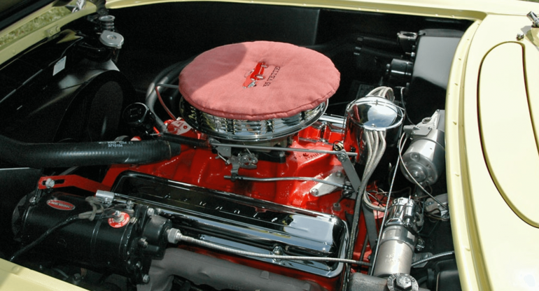 1955 C1 Corvette Engine