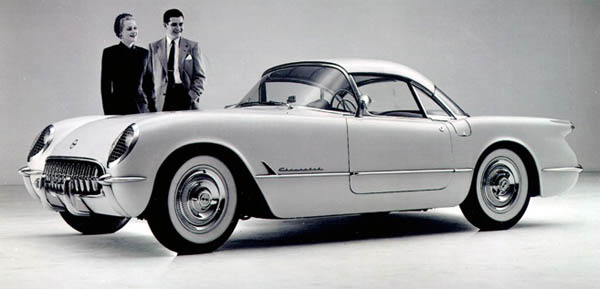 The 1954 Lift-Off Hardtop Corvette Concept (Photo Courtesy of GM Media).