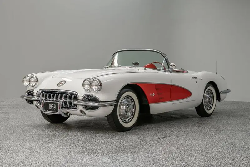 The 1959 Corvette.