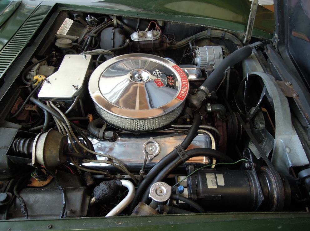 The 1970 454 Cubic-Inch Big Block Engine.