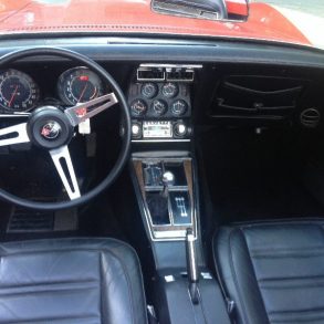 1972 Corvette interior